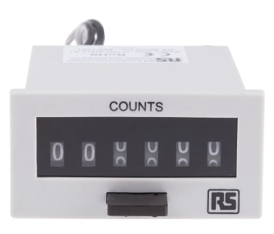 Product image for Electromech Impulse Counter 56x29mm 12V