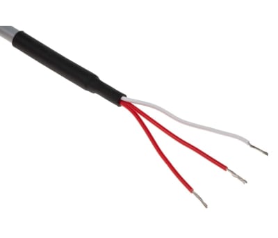 Product image for RS PRO 3 wire PT100 Sensor, -20°C min +100°C max, 50mm Probe Length x 5mm Probe Diameter