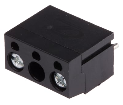 Product image for 10mm PCB terminal block, std profile, 2P