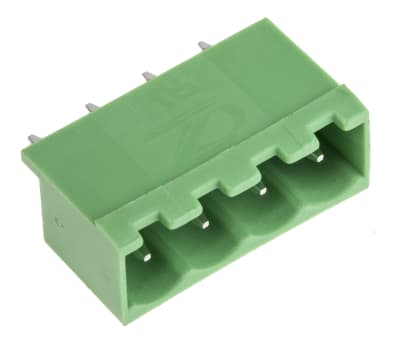 Product image for 5.08 PCB terminal block, vert header, 4P