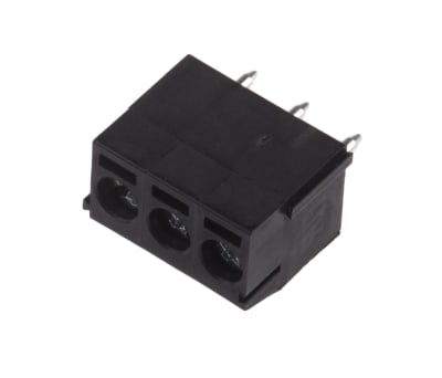 Product image for 3.5mm U/low prof PCB terminal block,3P