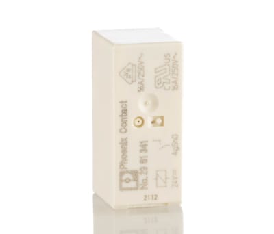 Product image for Plug In Miniature Power Relay, 24v dc