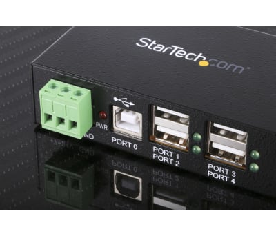 Product image for 4 PORT INDUSTRIAL USB HUB