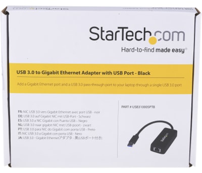 Product image for USB 3.0 TO GIGABIT NIC ADAPTER