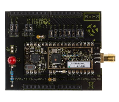 Product image for ARDUINO SHIELD FOR GAMMA LORA RF MODULE