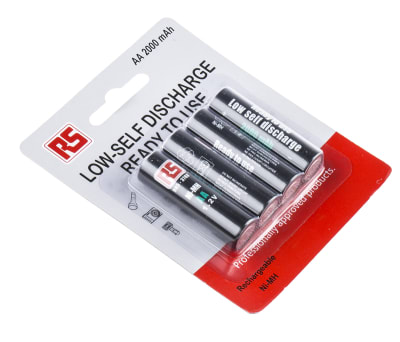 Product image for RS LSD NiMH AA 2000mAh 4PK