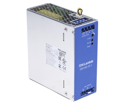 Product image for Din Rail Power supply 240W - 24V