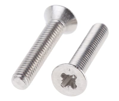 Product image for ZnPt stl cross csk head screw,M3x16mm