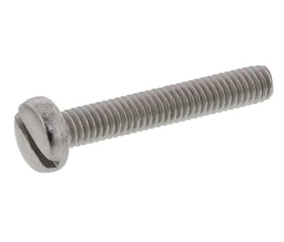 Product image for ZnPt stl slot pan head screw,M3x8mm