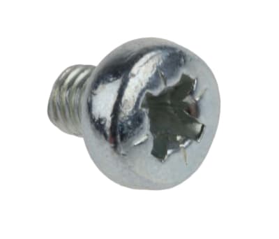 Product image for ZnPt stl cross pan head screw,M3x4mm