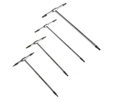 Product image for SET OF 8 TEE HANDLE HEX KEYS