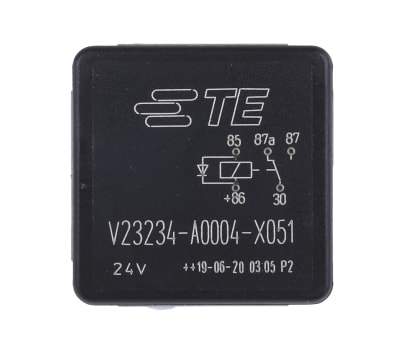 Product image for Relay Power 20A 24VDC Plug-in