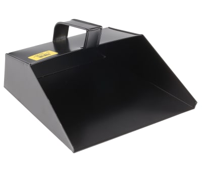 Product image for Black metal dust pan