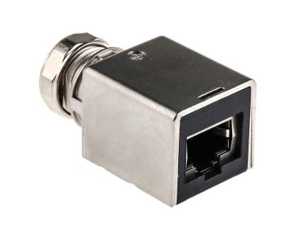 Product image for M12-RJ45 adaptor CAT 5a