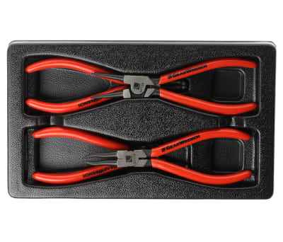 Product image for 4-PC 7" SNAP RING PLIER SET