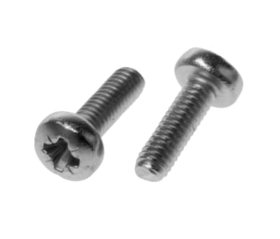 Product image for A2 s/steel cross pan head screw,M2.5x8mm