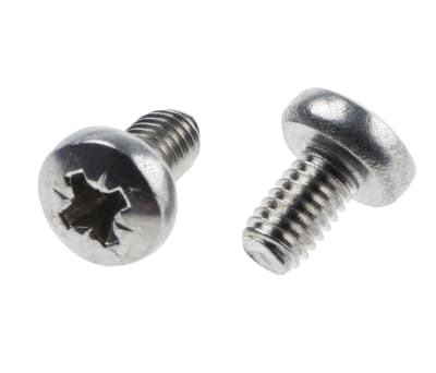 Product image for A2 s/steel cross pan head screw,M3x5mm