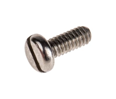 Product image for A2 s/steel slot pan head screw,M2x3mm