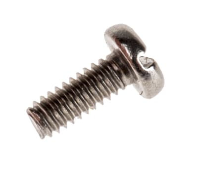 Product image for A2 s/steel slot pan head screw,M2x3mm