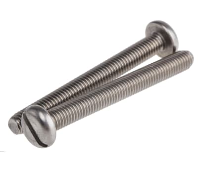 Product image for A2 s/steel slot pan head screw,M5x45mm