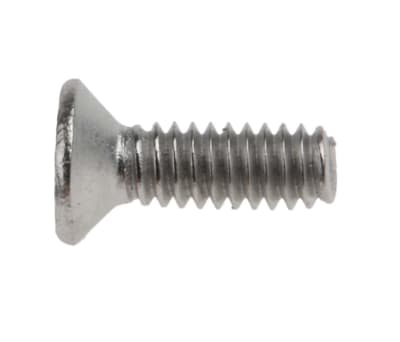 Product image for A2 s/steel cross csk head screw,M2x6mm