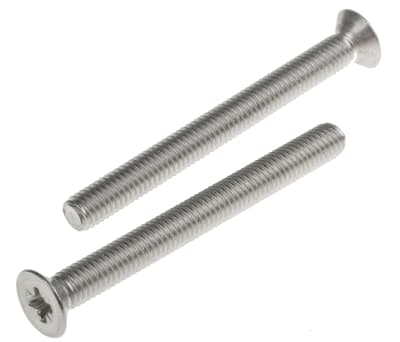 Product image for A2 s/steel cross csk head screw,M5x50mm