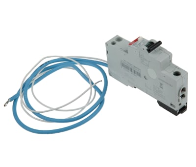 Product image for ABB Type C RCBO - 1+N, 10A Current Rating, DSE201 Series