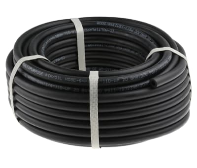 Product image for Compressed air hose, Black, 6mm ID