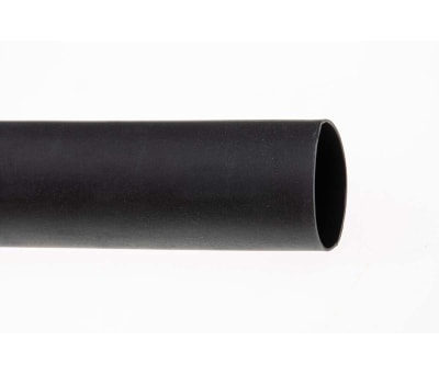 Product image for Thin wall tubing A/L 4:1 1.2m 16/4 black