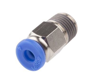 Product image for Straight Adaptor, R1/8 x 4 mm