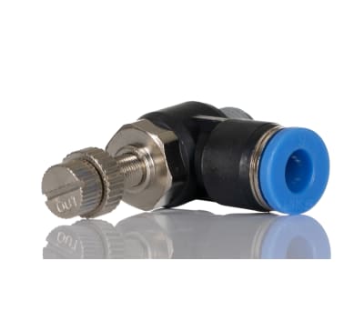 Product image for IN-LINE FLOW REGULATOR - ELBOW, 6 MM