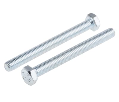 Product image for ZnPt stl high tensile set screw,M5x50