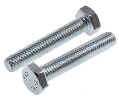 Product image for ZnPt stl high tensile set screw,M6x35