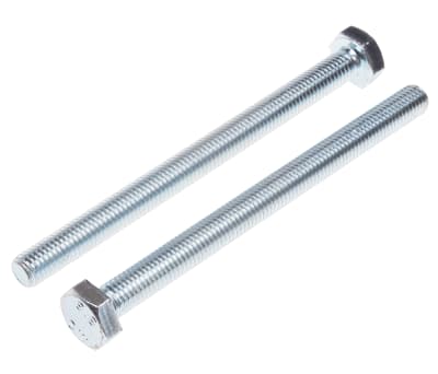 Product image for ZnPt stl high tensile set screw,M6x80