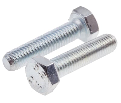 Product image for ZnPt stl high tensile set screw,M8x35