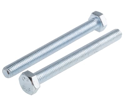 Product image for ZnPt stl high tensile set screw,M8x80