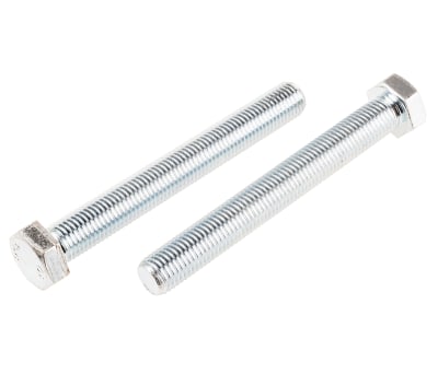 Product image for ZnPt stl high tensile set screw,M16x130