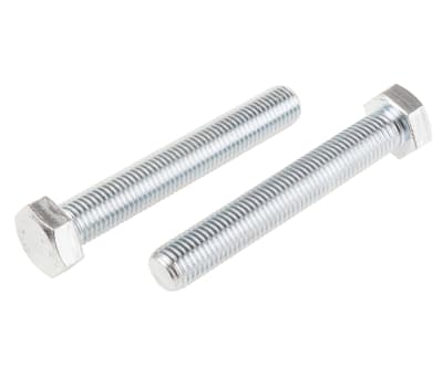 Product image for ZnPt stl high tensile set screw,M20x130