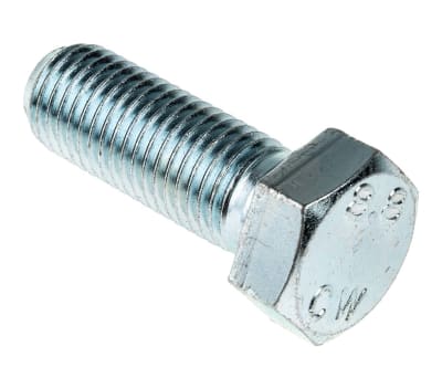 Product image for Hexagon head high tensile bolt,M16x45mm