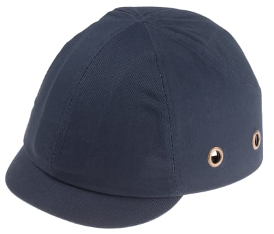 Product image for Short peak bump cap, 3cm, navy