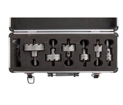 Product image for Carbide Holesaw Set.12mm cutting depth