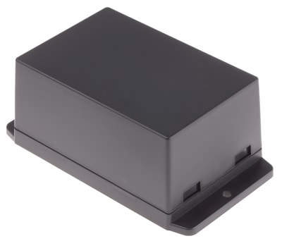 Product image for Flanged Utility Case, Black, 105x70x50mm