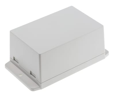 Product image for Flanged Utility Case, White,105x70x50mm