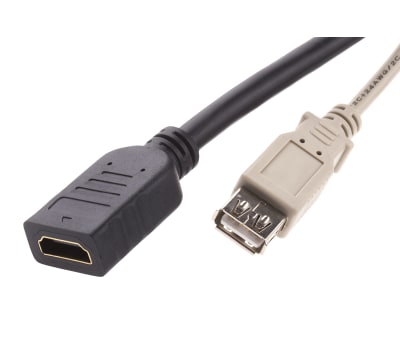 Product image for SINGLE FACEPLATE HDMI/SVGA/USB STUB 5M