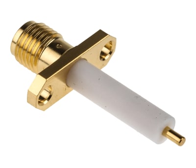 Product image for SMA Straight 2 Hole Panel Jack