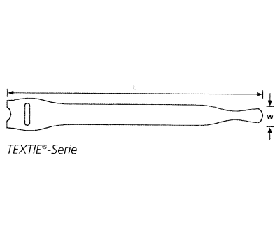 Product image for HellermannTyton TEXTIE Cable Marker Black