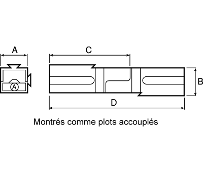 Product image for 75A CONTACT FOR SINGLE POLE MODULE