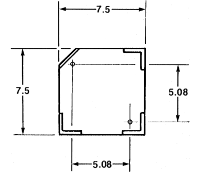 Product image for EXFS polystyrene capacitor,100pF 63 Vdc