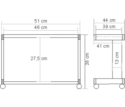 Product image for Mini Printer Table