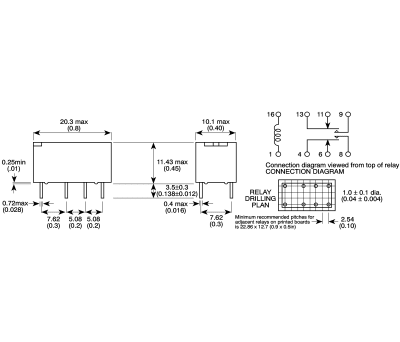 Product image for DPDT SUBMINIATURE RELAY,3A 5VDC COIL